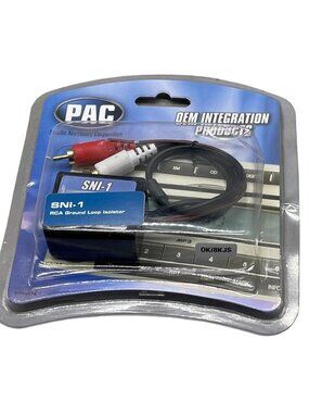 PAC OEM integration products SNI-1 RCA Ground Loop Isolator in original package